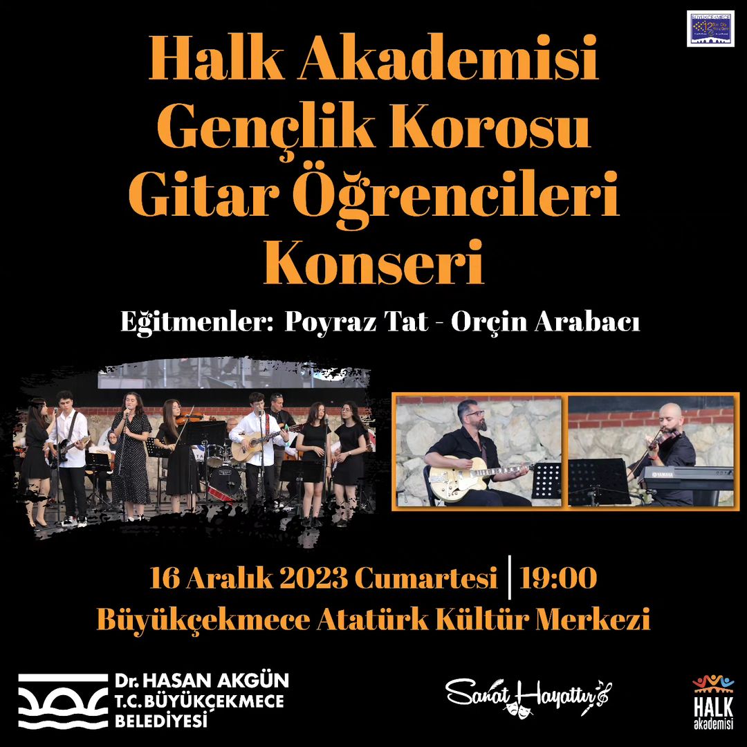 Büyükçekmece Kültür Sanat - Halk Akademisi Gençlik Korosu Konseri